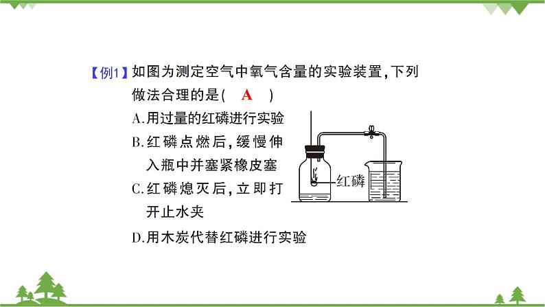 【精品课件】人教版九年级化学上册第二单元复习课件 我们周围的空气07