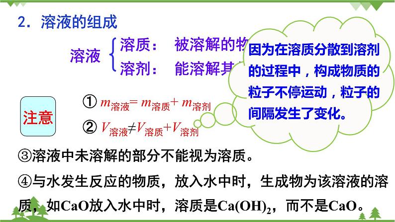 【精品课件】人教版九年级化学下册第九单元复习课件 溶液04