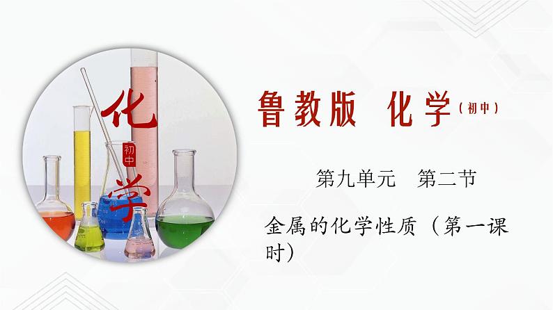 鲁教版九年级化学下册 金属与氧气、酸的反应 课件PPT+练习题（原卷及解析卷）01