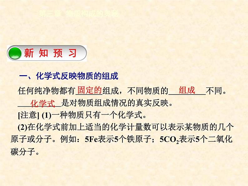 3.3.1 物质的组成（1） 课件-2020-2021学年九年级化学上册同步备课系列（沪教版）03