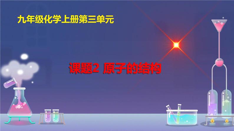 部编版九年级上化学课题3.2 原子的结构共计2课时精品课件含视频素材01