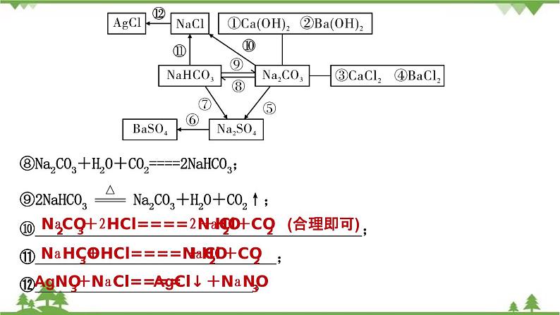 2021年人教版九年级化学中考知识点复习： 酸碱盐的化学性质 中和反应 教学课件PPT第6页