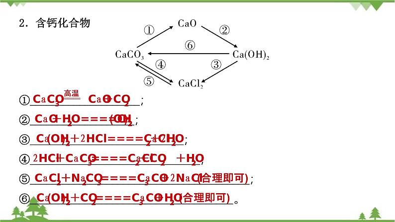 2021年人教版九年级化学中考知识点复习： 酸碱盐的化学性质 中和反应 教学课件PPT第7页