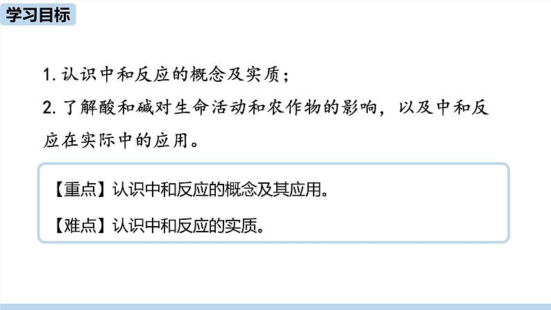人教版化学九年级下册 10.2  酸和碱的中和反应（PPT课件+素材）02