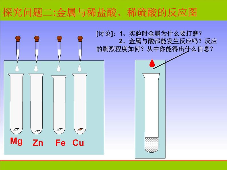 人教版初中化学九年级下册第八单元 金属和金属材料课题2 金属的化学性质课件(2)08