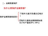 人教版初中化学九年级下册第八单元 金属和金属材料课题3 金属资源的利用和保护课件(1)