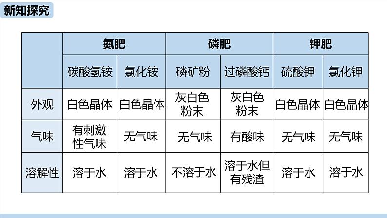 人教版化学九年级下册 11.2  化学肥料（PPT课件+素材）06