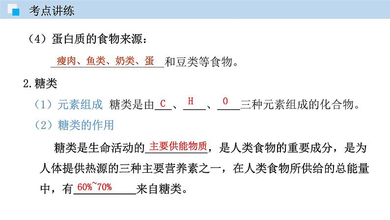 第十二单元  化学与生活 单元复习（课件） 2020-2021学年人教版九年级化学下册同步精品课堂（共41张PPT）08