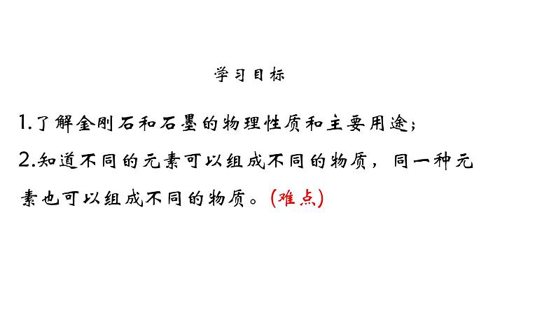 人教版初中化学（上册） 第六单元 课题1 金刚石、石墨和C60课件第3页