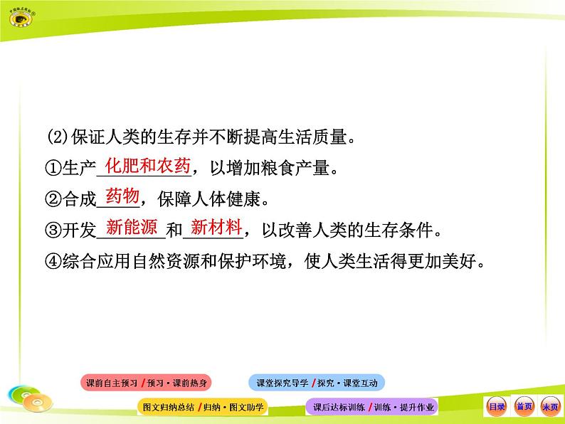 人教版初中化学九年级（上册）序言 化学使世界变得更加绚丽多彩 5（课件）03