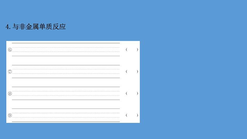 2021年中考化学一轮复习课件专题突破三   物质的转化与推断（课件）第7页