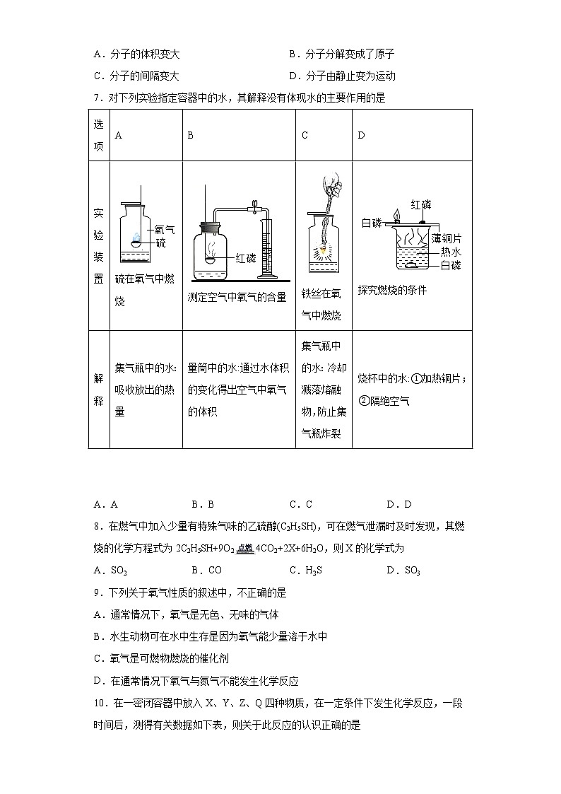 山东省枣庄市市中区2020-2021学年九年级上学期期末化学试题（word版 含答案）02