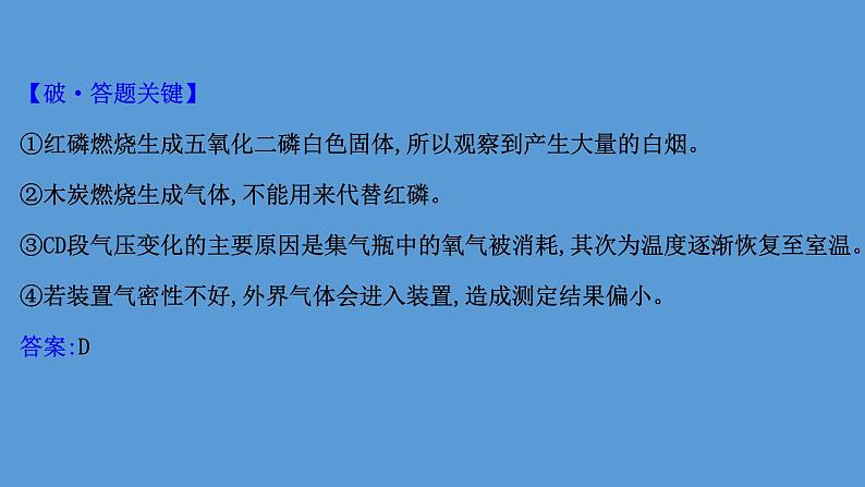 2021年中考化学一轮复习课件实验1　测定空气中氧气的含量(课件)05