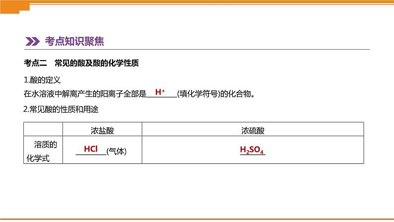 中考化学总复习课件  第07课时　常见的酸和碱　中和反应、课件04