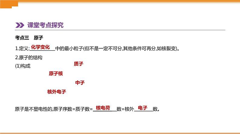 中考化学总复习课件  第09课时　构成物质的微粒　认识化学元素  课件05