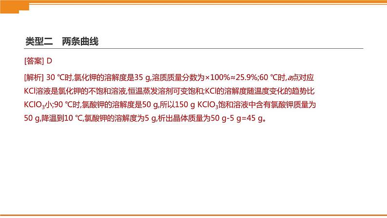 中考化学专项复习课件  专项01 溶解度曲线  课件08