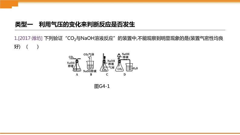 中考化学专项复习课件  专项04 探究氢氧化钠与二氧化碳   课件02