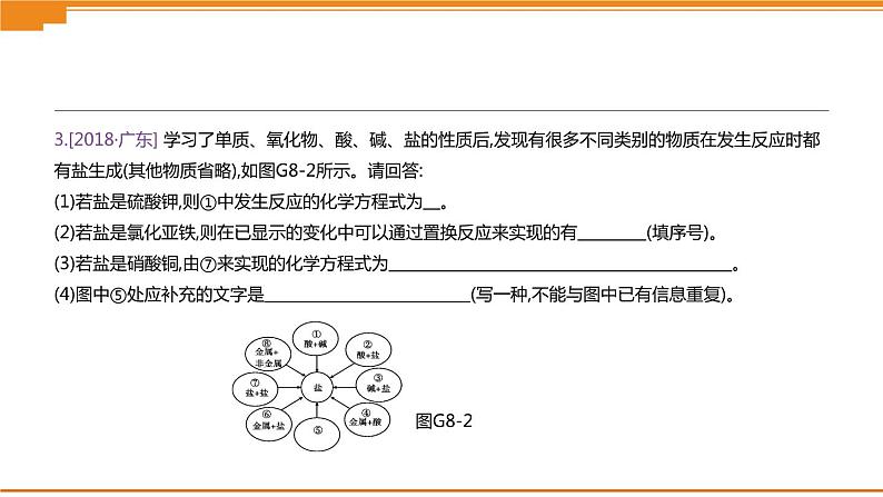 中考化学专项复习课件  专项08 盐的化学性质  课件05