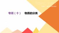 中考化学专项复习课件  专项10 物质的分类  课件