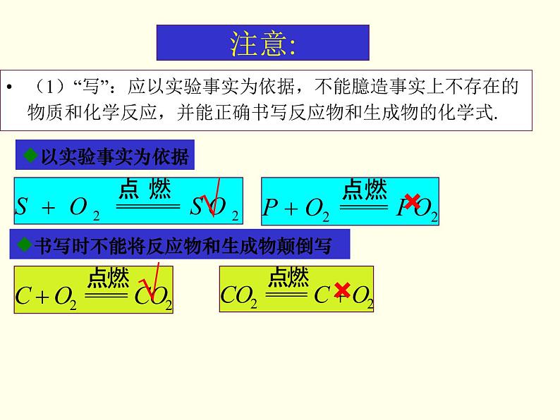 人教版初中化学（上册）第五单元  课题2  如何正确书写化学方程式 2+课件08