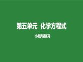 人教版化學(xué)九年級上冊第五單元《化學(xué)方程式》復(fù)習(xí)課件