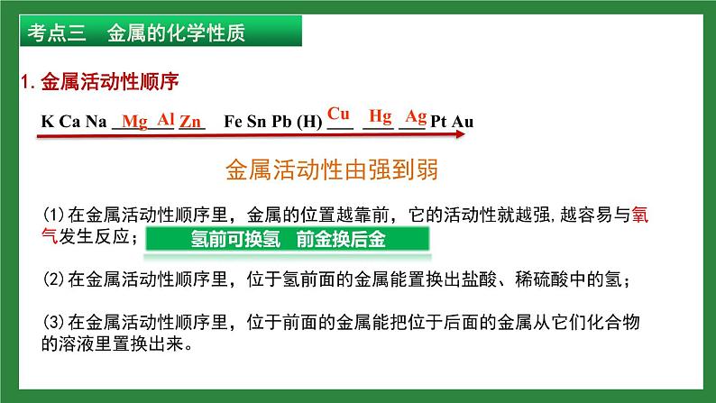 第八单元《金属和金属材料》复习课件07