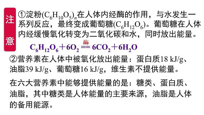 人教版化学九年级下册第十二单元《化学与生活》复习课件05