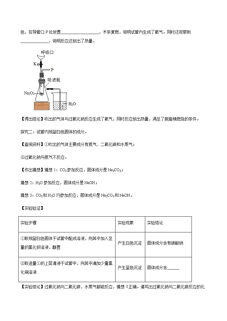 决胜2021年中考化学压轴题 专题09 实验设计与探究03