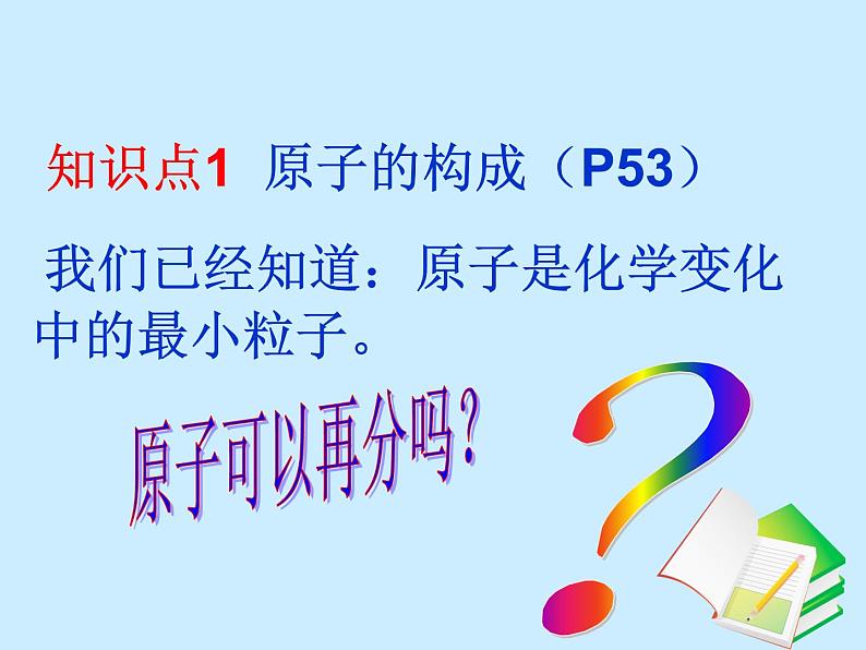 人教版初中化学（上册）第三单元 课题2 《原子的结构》课件03