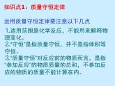 人教版初中化学（上册）第五单元 《化学方程式》 复习课件