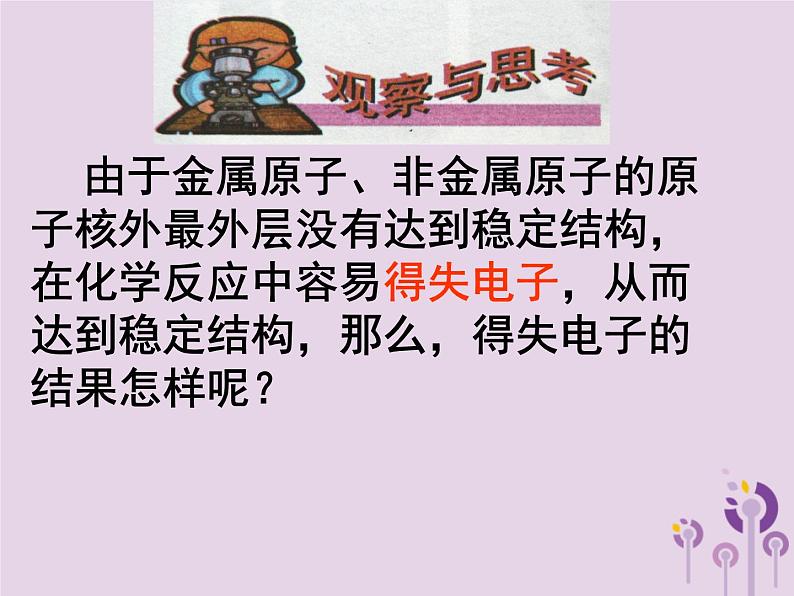 沪教版九年级化学上册第3章 3.1 构成物质的基本微粒（4）课件第8页