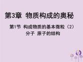 沪教版九年级化学上册第3章 3.1 构成物质的基本微粒（2）课件