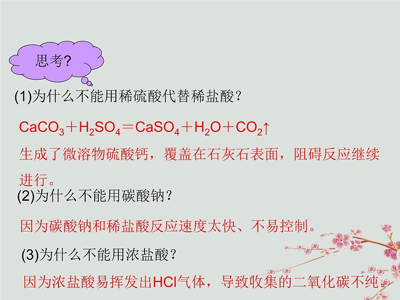 人教版九年级化学上册  第六单元 课题2 二氧化碳制取的研究 教学课件第7页