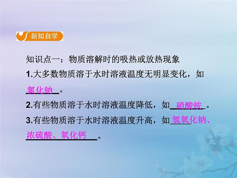 人教版九年级化学下册  第九单元  课题1 溶液的形成 第2课时 教学课件第4页