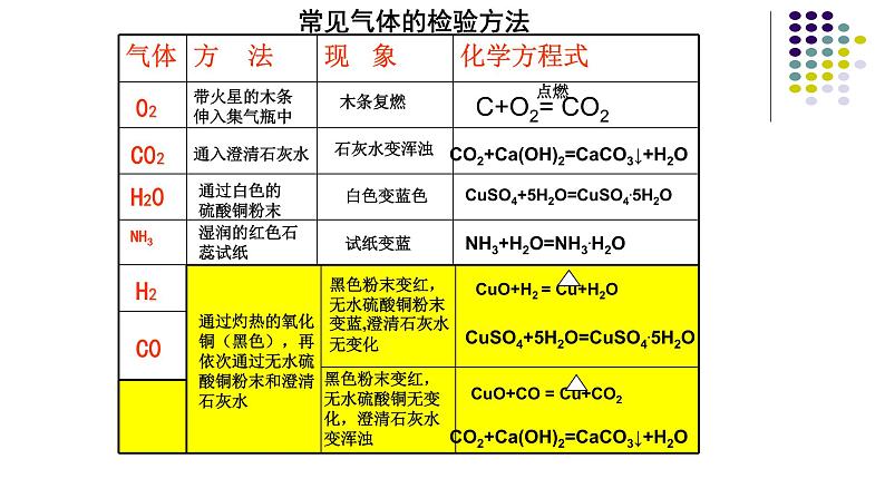 中考化学专题复习《气体的检验和除杂》04