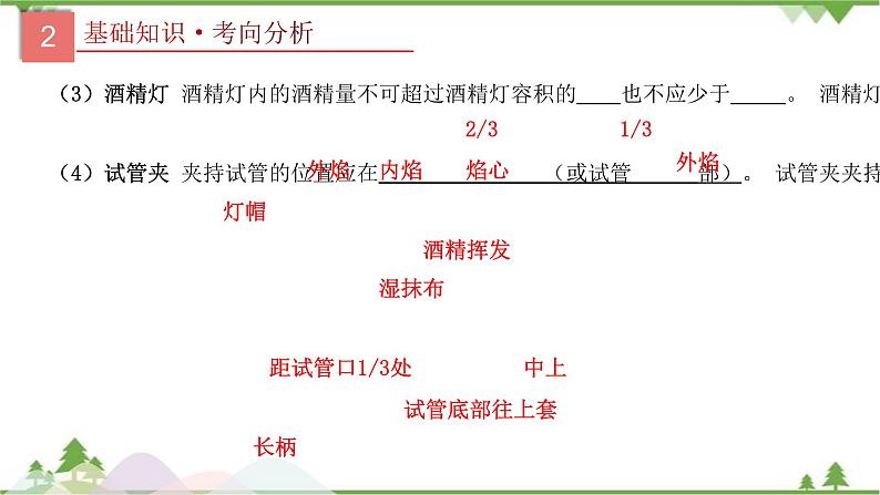 专题16 常见仪器和基本实验操作-2021年中考化学二轮专题课件（人教版）08