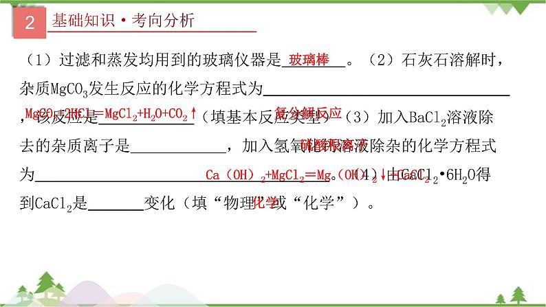 专题19 化学工艺流程题-2021年中考化学二轮专题课件（人教版）08