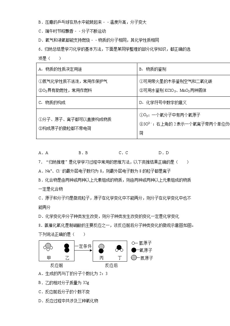 山东省日照市东港区2020-2021学年九年级上学期期中化学试题（word版 含答案）02