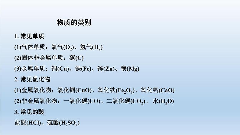 中考化学二轮专题复习—题型三 物质的推断 课件06