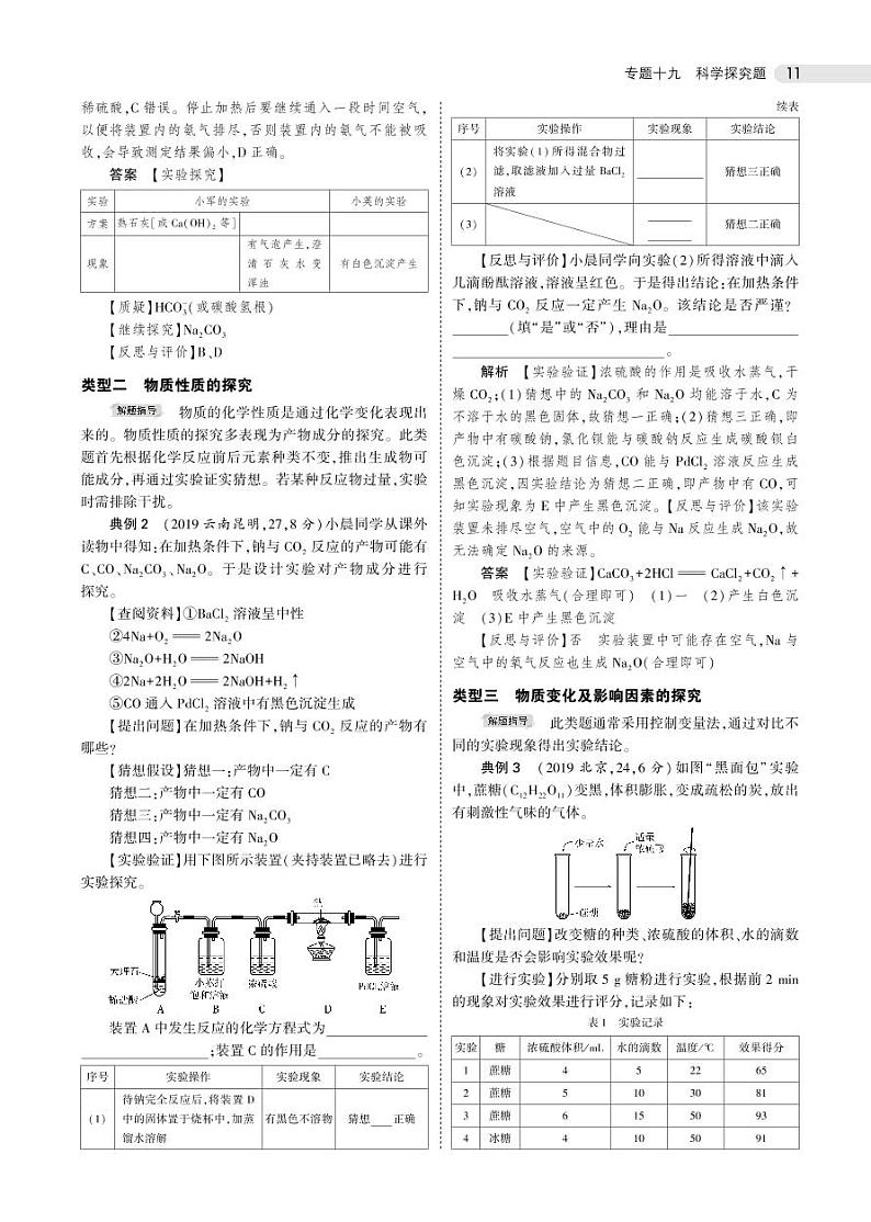 19专题十九　科学探究题第2页