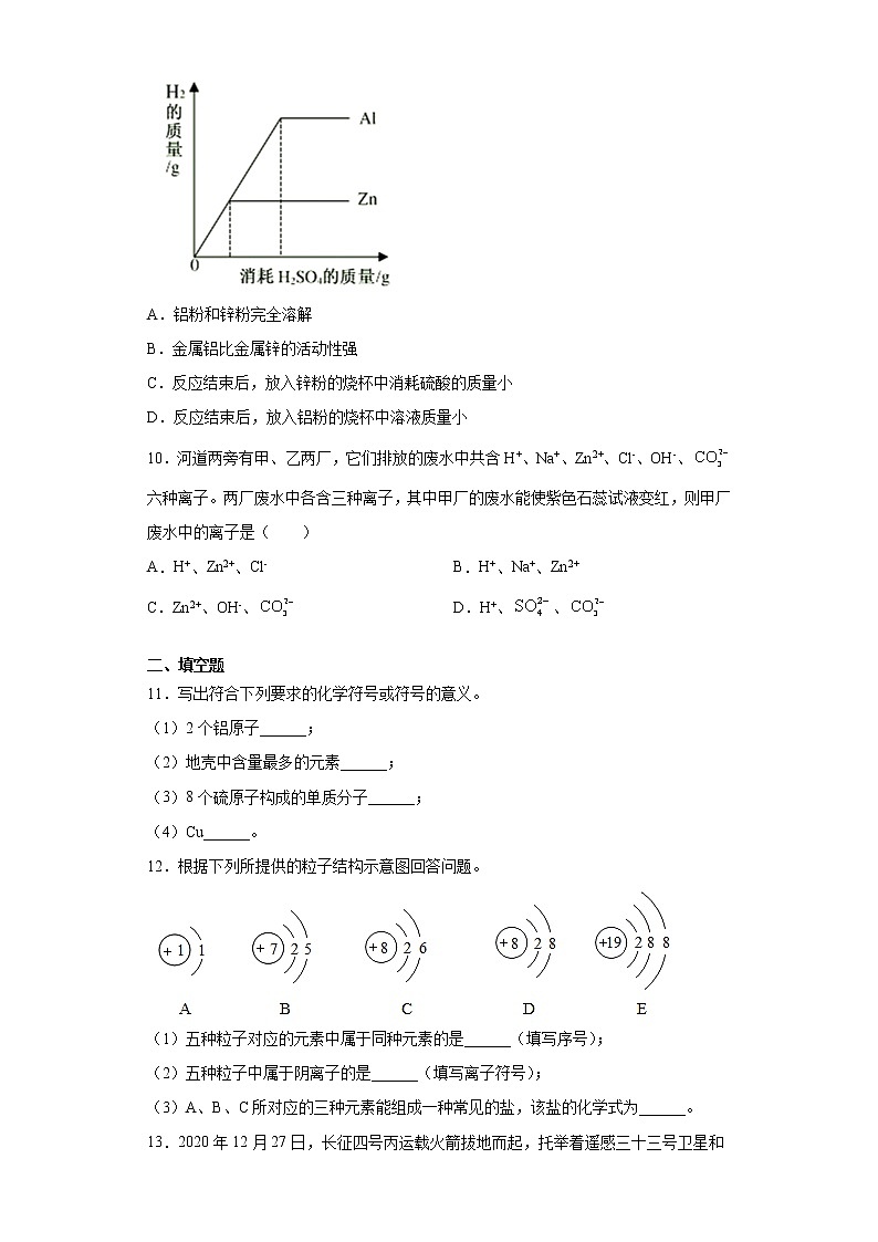 山东省济宁市泗水县2020-2021学年九年级上学期期末化学试题（word版 含答案）03