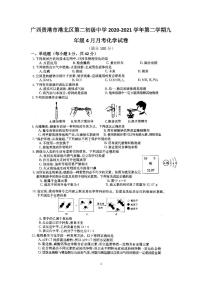 广西贵港市港北区第二初级中学2020-2021学年第二学期九年级4月月考化学试卷