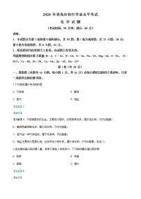 山东省青岛市2020年中考化学试题（原卷版+解析版）