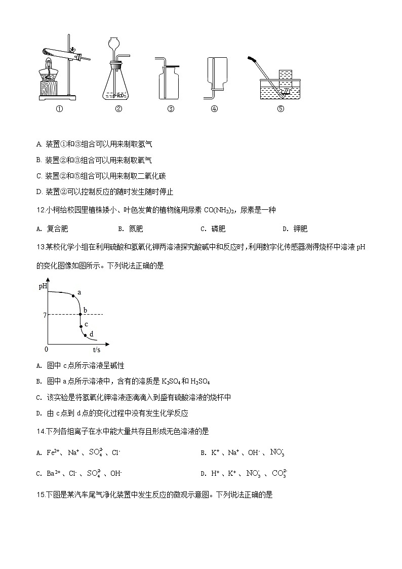 山东省滨州市2020年中考化学试题（原卷版+解析版）03