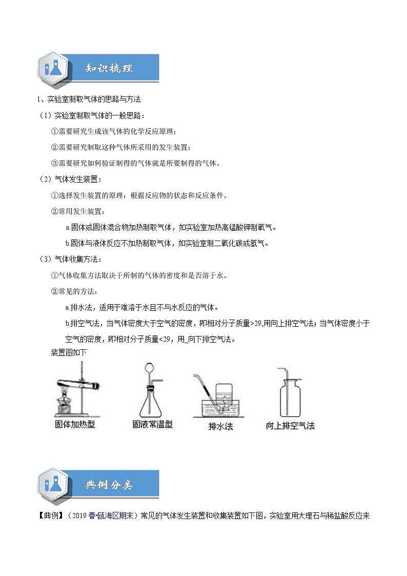 2021届化学中考一轮复习精讲精练系列    二氧化碳制取的探究02