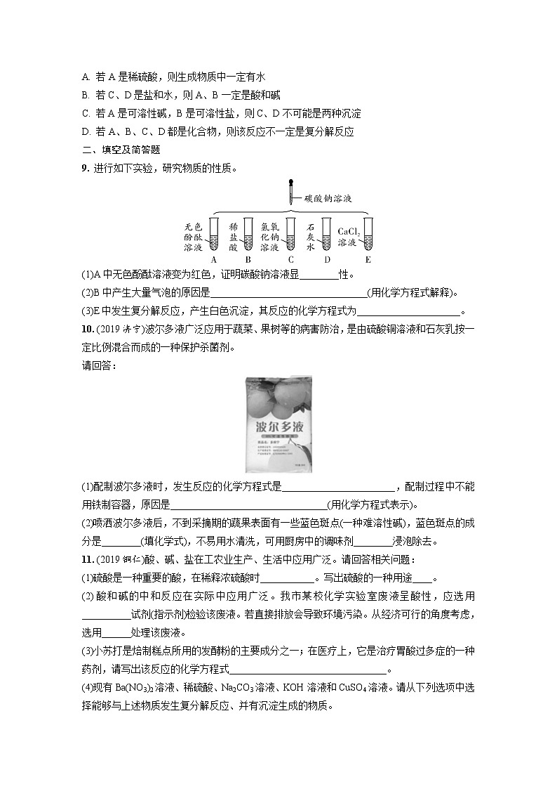 中考化学一轮复习基础考点一遍过（课件+新题练）主题7　盐　化肥02