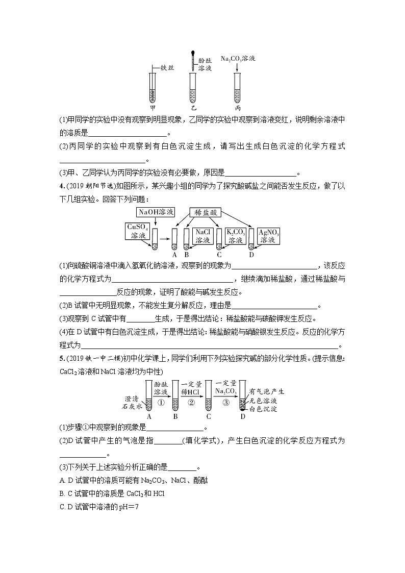 中考化学一轮复习基础考点一遍过（课件+新题练）主题7　盐　化肥02
