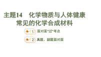 中考化学一轮复习基础考点一遍过（课件+新题练）主题14　化学物质与人体健康 常见的化学合成材料