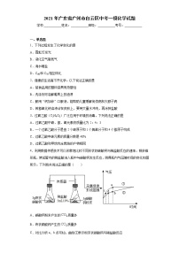 2021年广东省广州市白云区中考一模化学试题（word版 含答案）