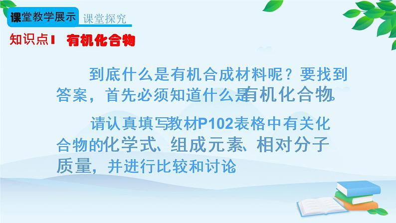 人教版九年级化学下册《有机合成材料》第一课时优质课教学课件05